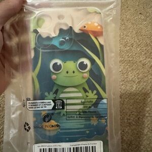 iPhone 15 pro max Frog Design Phone Case - Green